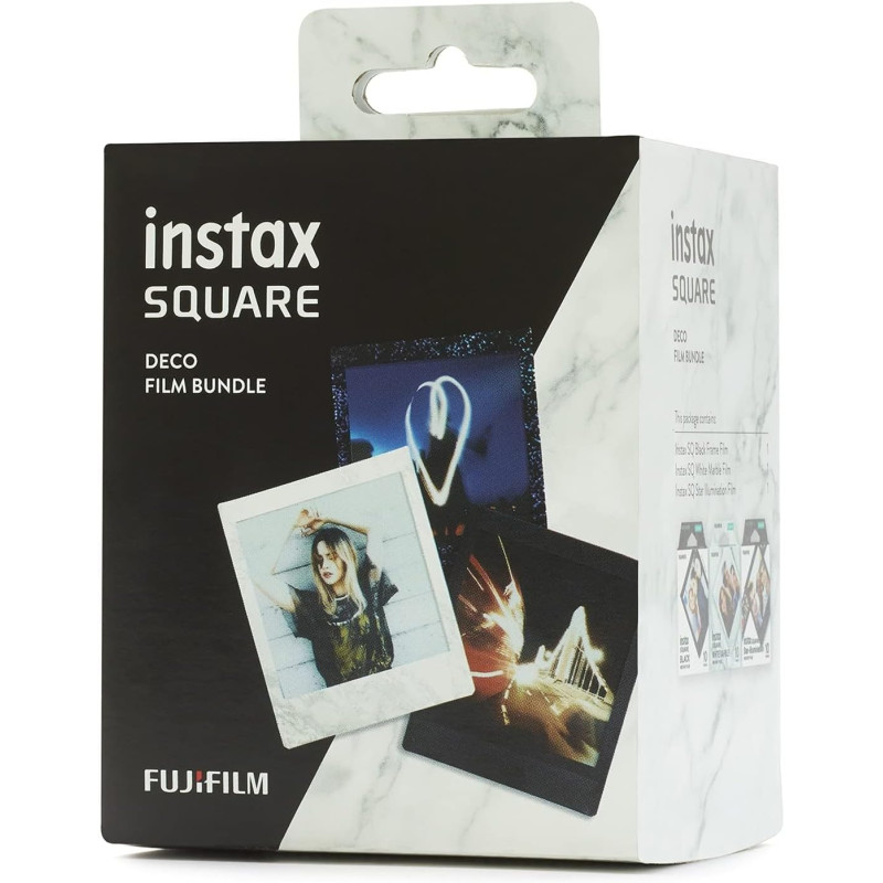 INSTAX Square Deco Film Bundle