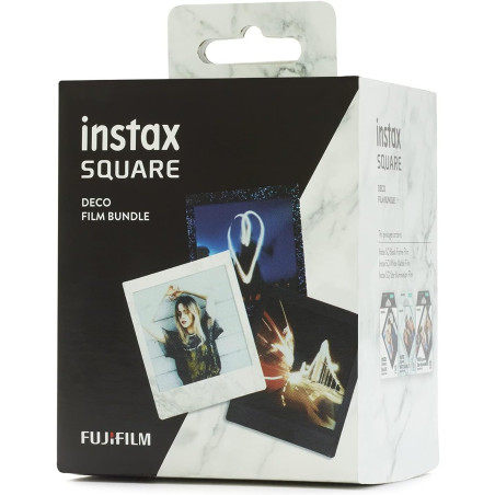 INSTAX Square Deco Film Bundle