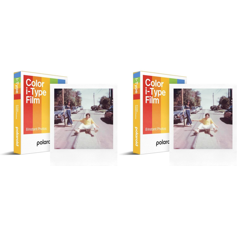 Polaroid Film Couleur pour i-Type (Lot de 2)