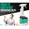 EQM - ECO-301 - Alcool Isopropylique Pur 99,9% - 750 ML - Nettoyage de Composants Électroniques, Objectifs, Écrans et Résines d’