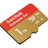 SanDisk 1 To Extreme Go Carte MicroSDXC + Adaptateur SD (pour Android Smartphone, Tablette, Action Cams, Drones, UHS-I, jusqu'à 
