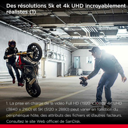 SanDisk Extreme 2 To microSDXC, Carte micro SD + adaptateur SD, (Pour Smartphones, Action Cams et Drones, Vitesse jusqu'à 240 MB