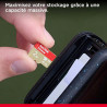 SanDisk Extreme 2 To microSDXC, Carte micro SD + adaptateur SD, (Pour Smartphones, Action Cams et Drones, Vitesse jusqu'à 240 MB