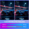 Etseinri Câble HDMI 2.1 7.5M, Certifié 48Gbps Câble HDMI® Ultra Haute Vitesse 4K 240Hz 165Hz 120Hz 8K 60Hz 10K Cordon HDMI HDCP 