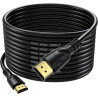 4K câble HDMI 10m(HDMI 2.0,18gbps) ultra rapide plaqué connecteur,retour Audio Ethernet,vidéo 4k@60hz Fullhd1080p 3D compatible 