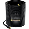 4K câble HDMI 30m(HDMI 2.0,18gbps) ultra rapide plaqué connecteur,retour Audio Ethernet,vidéo 4k@60hz Fullhd1080p 3D compatible 