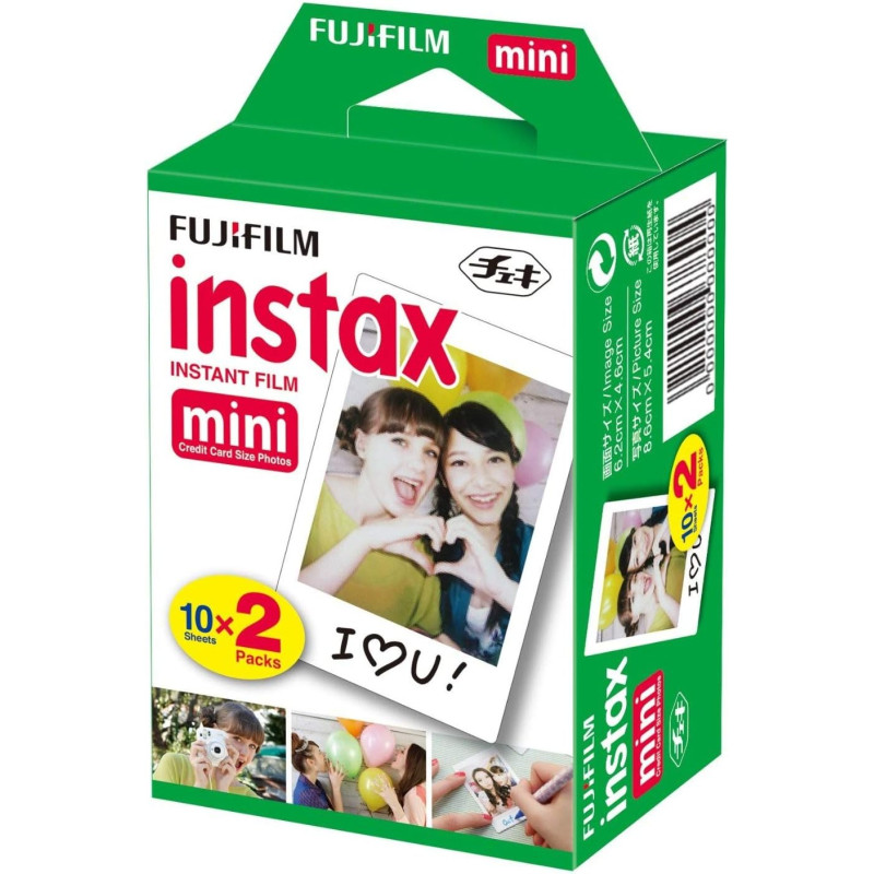 Fujifilm - Instax Mini Film - 40 Photos - Multi Pack blanc