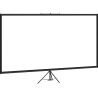 VEVOR Écran de projection sur trépied avec support 177,8 cm 16:9 4K HD - Sans plis - Réglable en hauteur - Écran portable pour p