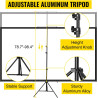VEVOR Écran de Projection avec Trépied 80" 203,2 cm Toile de Projecteur avec Trépied 16:9 4K HD Écran de Projection avec Pied Zo