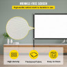 VEVOR Écran de Projection avec Support 150" 381 cm Toile de Projection sur Pied HD 16:9 336x190 cm Écran de Projecteur en Alu Vi