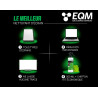 EQM - ECO-219 - Kit Nettoyant Écrans + Chiffon Microfibre - 500 ML - Format Premium - Compatible Tablette, Mobile, Ordinateur Po