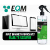EQM - ECO-219 - Kit Nettoyant Écrans + Chiffon Microfibre - 500 ML - Format Premium - Compatible Tablette, Mobile, Ordinateur Po