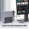 Acer Câble USB C vers HDMI 4K@60Hz, Cable Thunderbolt 4 3 Type C HDMI 2.0 Compatible avec iPhone 16 Plus Pro Max 15 MacBook Pro 