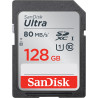SanDisk Ultra 128GB SDXC Memory Card, Up to 120 MB/s, Class 10, UHS-I, V10
