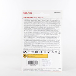 SanDisk Ultra 128GB SDXC Memory Card, Up to 120 MB/s, Class 10, UHS-I, V10