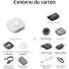 DJI Mic Mini 2 (1 TX + 1 RX Standard), Micro Cravate sans Fil pour iPhone 17/16/15 et Android/Appareil Photo/Tablette/PC, ultral