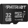 Patriot Memory Carte Mémoire Flash MicroSD LX Serie 32Go - PSF32GMDC10