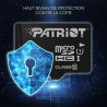 Patriot Memory Carte Mémoire Flash MicroSD LX Serie 16Go - PSF16GMDC105 - Paquet de 5