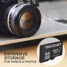 Patriot Memory Carte Mémoire Flash MicroSD LX Serie 64Go - PSF64GMDC10