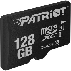 Patriot Memory Carte Mémoire Flash MicroSD LX Serie 128Go - PSF128GMDC10