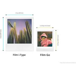 Polaroid film Couleur pour Polaroid GO et Polaroid GO Generation 2Go- (16 Photos)