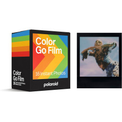 Polaroid 6211 Film couleur pour Go - paquet de deux - cadre noir, 16 films (2x8) (l'emballage peut varier)