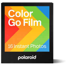 Polaroid 6211 Film couleur pour Go - paquet de deux - cadre noir, 16 films (2x8) (l'emballage peut varier)