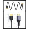 Stouchi Câble Ultra Fin 8K 0,5m, CâbleHyper Fin,Câble HDMI 8K Extrêmement Flexible,Prend en Charge 10K 8K120 4K120 144Hz,eARC HD