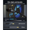 Stouchi Câble HDMI 2.1 0,5m, 8K Ultra HD 48Gbps Haute Vitesse 8K60 4K120 144Hz RTX 3080 eARC HDR10 4:4:4 HDCP 2.2&2.3 Dolby Comp