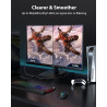 Stouchi Câble HDMI 2.1 8K 0.5M, Ultra HD 48Gbps Haute Vitesse 8K60 4K120 144Hz RTX 3080 eARC HDR10 4:4:4 HDCP 2.2&2.3 Dolby Comp