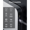 Stouchi Câble HDMI 2.1 8K 0.5M, Ultra HD 48Gbps Haute Vitesse 8K60 4K120 144Hz RTX 3080 eARC HDR10 4:4:4 HDCP 2.2&2.3 Dolby Comp