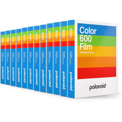 Polaroid Film Couleur pour 600 - 12 Pack