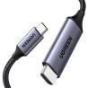 Uvert câble usb c vers hdmi 4k 60hz 18gbps compatible avec macbook m3 m2 m1 ipad air iphone 17 pro max air iphone 16 plus pro ma