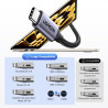Uvert câble usb c vers hdmi 4k 60hz 18gbps compatible avec macbook m3 m2 m1 ipad air iphone 17 pro max air iphone 16 plus pro ma