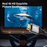 Câble HDMI 5M (4K@60Hz 18 Gbit/s) Connecteurs Plaqués or Ultra Haut Débit, Compatible avec Blu-ray,Playstation, Ordinateur Porta