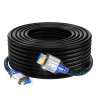 Câble HDMI 12M (4K@60Hz 18 Gbit/s) Connecteurs Plaqués or Ultra Haut Débit, Compatible avec Blu-ray,Playstation, Ordinateur Port