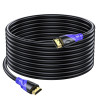 Câble HDMI 4K/60HZ 10m (HDMI 2.0, 18 Gbit/s) Connecteurs Plaqués or Ultra Haut Débit, Retour Audio Ethernet, Compatible avec Blu