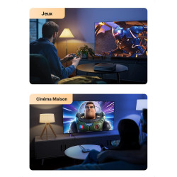 Uvert 10k 8k 60hz câble hdmi 2.1 certifié 4k 240hz uhd haute vitesse 48gbps 3d earc hdr 10+ vrr hdcp 2.3 dolby vision compatible