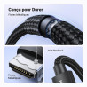 Uvert 10k 8k 60hz câble hdmi 2.1 certifié 4k 240hz uhd haute vitesse 48gbps 3d earc hdr 10+ vrr hdcp 2.3 dolby vision compatible