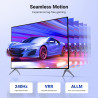 Uvert 10k 8k 60hz câble hdmi 2.1 certifié 4k 240hz uhd haute vitesse 48gbps 3d earc hdr 10+ vrr hdcp 2.3 dolby vision compatible