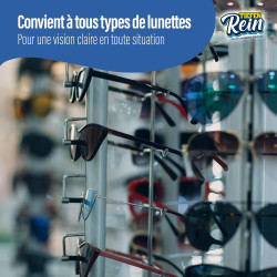 Chiffon Microfibre pour Lunettes et écrans – Gris 8 pièces 20 x 20 cm Extra Doux, nettoyant Lunettes de Vue Lunettes, Appareil P