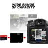Carte mémoire 128GB Micro Memory Card Classe 10 avec Adaptateur SD - Carte TF Haute Vitesse pour Tablette/téléphone Mobile/Appar