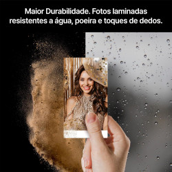 Kodak New Ink Ribbon Paper,30 Photo Cartridge Papier Photo pour Imprimante Photo Mini Shot Combo Blanc à Sublimation Thermique