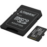 Kingston Canvas Select Plus Carte mémoire microSD 128GB microSDXC Gen3 150MB/s A1 Adaptateur SD Inclus - SDCS3/128GB