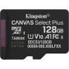 Kingston Canvas Select Plus Carte mémoire microSD 128GB micSDXC Gen3 150R A1 Adaptateur SD Non Inclus - SDCS3/128GBSP