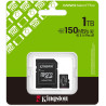 Kingston Canvas Select Plus Carte mémoire microSD 1TB microSDXC Gen3 150MB/s A1 Adaptateur SD Inclus - SDCS3/1TB