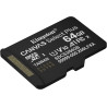 Kingston Canvas Select Plus Carte mémoire microSD 64GB micSDXC Gen3 100R A1 Adaptateur SD Non Inclus - SDCS3/64GBSP