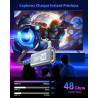 Rallonge HDMI 1M Câble, Câble d'extension HDMI 2.1 Mâle vers Femelle 8K@60Hz 4K@120Hz/144Hz 48Gbps, High Speed UHD eARC HDCP 2.3