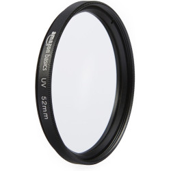 Amazon Basics 52 mm Filtre de Protection UV Circulaire pour des Images Plus Nettes, Protège Contre la Poussière, la Saleté et le