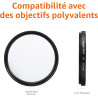Amazon Basics 52 mm Filtre de Protection UV Circulaire pour des Images Plus Nettes, Protège Contre la Poussière, la Saleté et le